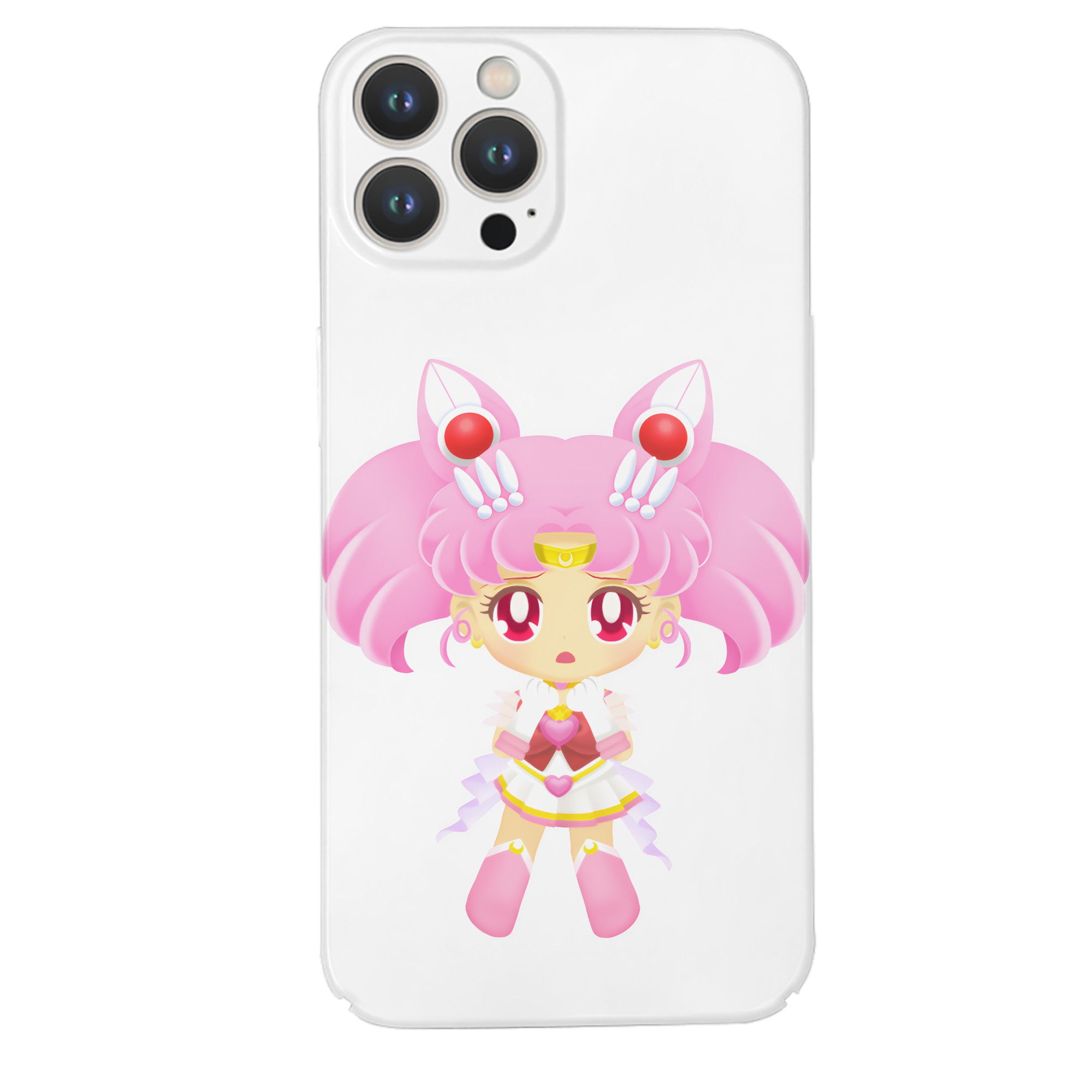 （画像用） 美少女戦士セーラームーン ちびうさ Sailor Moon Chibiusa Tsukino Usagi Small Lady Serenity 【iPhone 14シリーズ対応】ハードケース